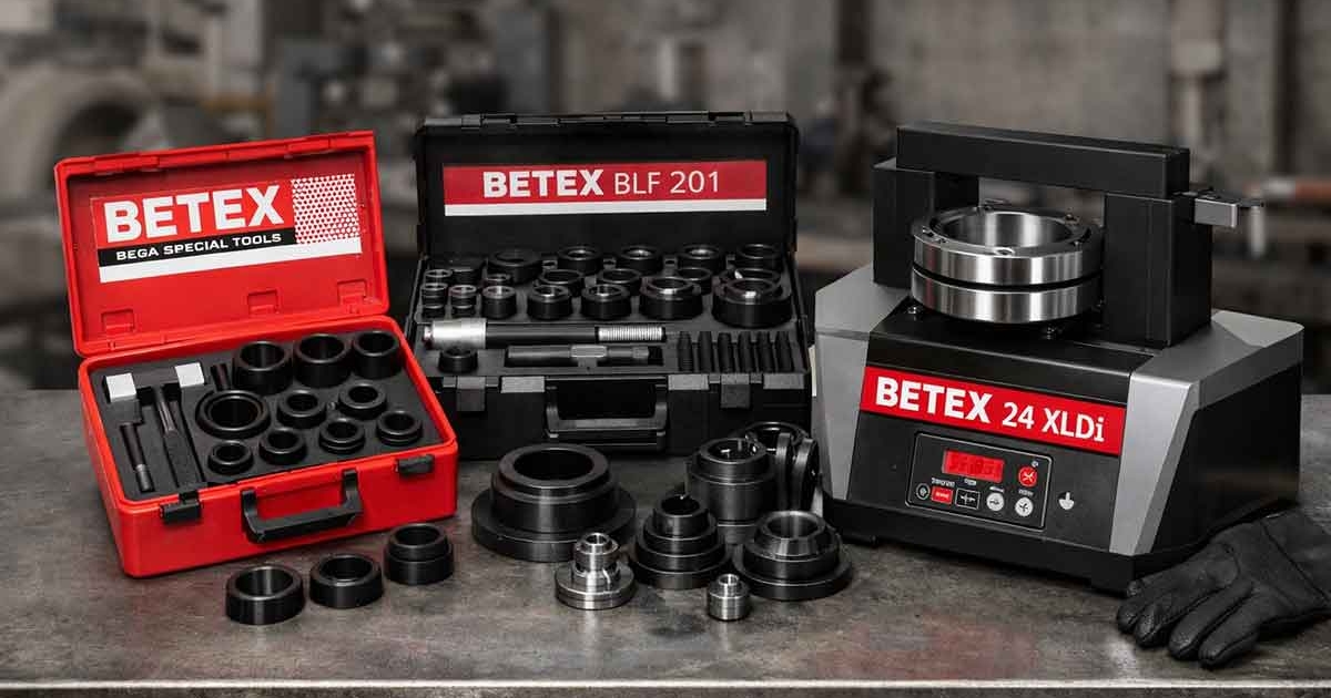 Betex proizvodi – alati za montažu ležajeva i indukcijsko grijanje